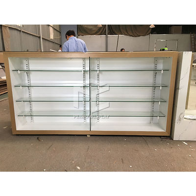 3000mm Long Mobile Phone Display Showcase With 2pcs Drawers