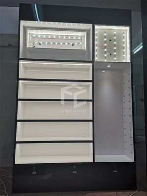 ODM Skincare Display Shelves T5 LED Cosmetic Store Display