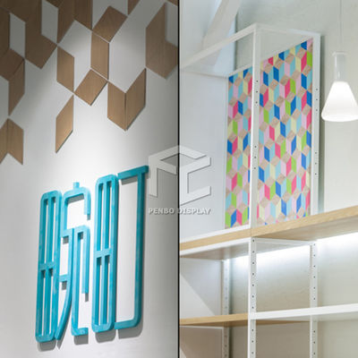 Retail Magnificent Clothing Shop Display Furniture 2cm Thick MDF