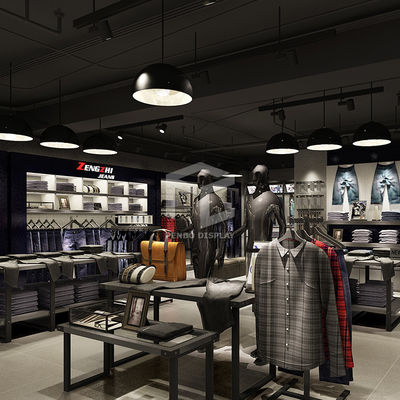 ODM Redecorate Folded Shirt Clothing Shop Display Furniture Morden Style