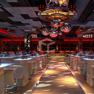 T5 LED Lighting Wine Display Cabinet 5mm Thick MDF Providing 3D Print Surface