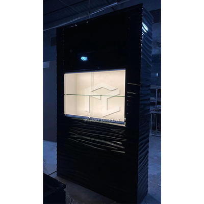 Plywood Eyewear Display Stand For Vape Shop Furniture