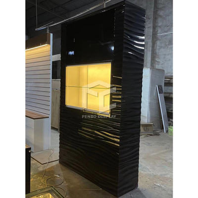 Plywood Eyewear Display Stand For Vape Shop Furniture