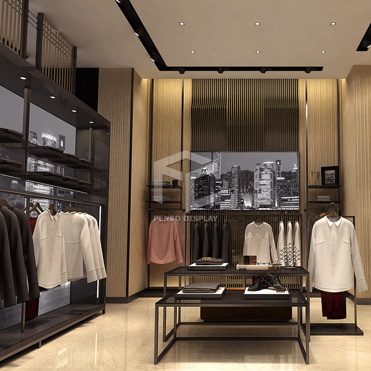 1.6cm Thick Store Display Rack T4 Lighting Thick Wood Decoration