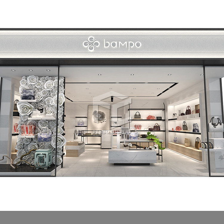 T5 LED Light Bag Display Rack For Shop OEM Baking Painting