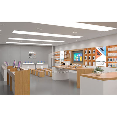 Supporto della vendita al dettaglio degli accessori del cellulare dell'espositore del telefono cellulare del MDF dell'OEM